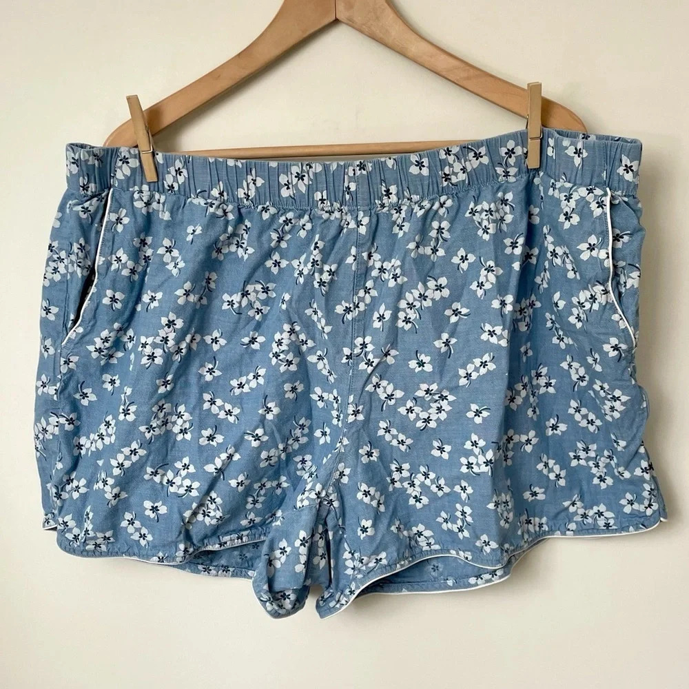 Draper James x Lands End Floral Shorts